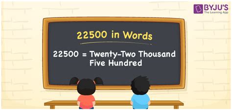 22500 in words